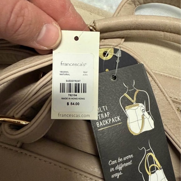 Moda Luxe Multi Strap Backpack - Picture 4 of 4